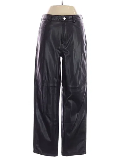Pre-owned Mng Casual Pants In Black