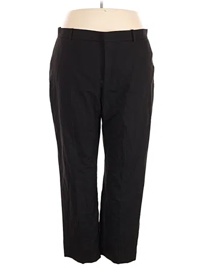 Pre-owned Mng Casual Pants In Black