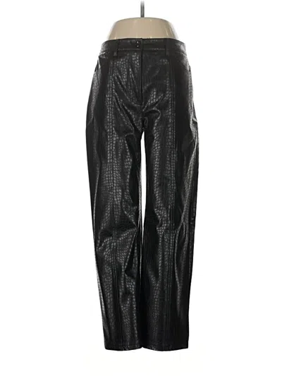 Pre-owned Mng Casual Pants In Black