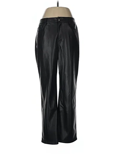 Pre-owned Mng Casual Pants In Black