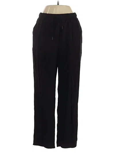 Pre-owned Mng Casual Pants In Black