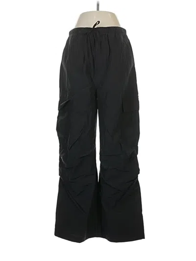 Pre-owned Mng Casual Pants In Black