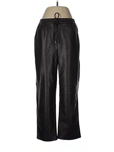 Pre-owned Mng Casual Pants In Black