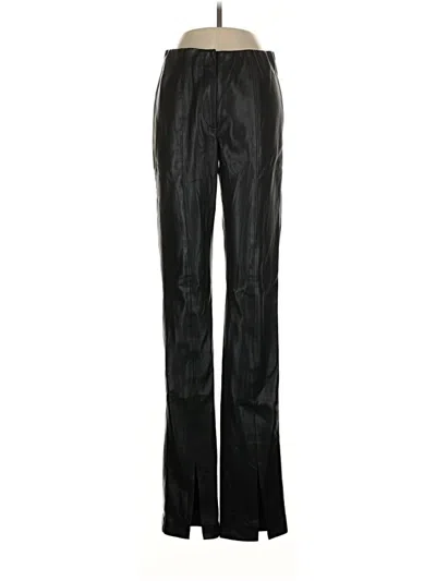 Pre-owned Mng Casual Pants In Black