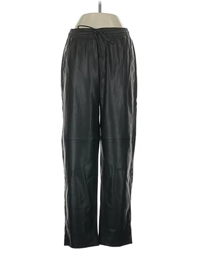 Pre-owned Mng Casual Pants In Black