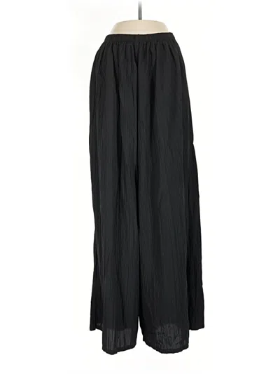 Pre-owned Mng Casual Pants In Black