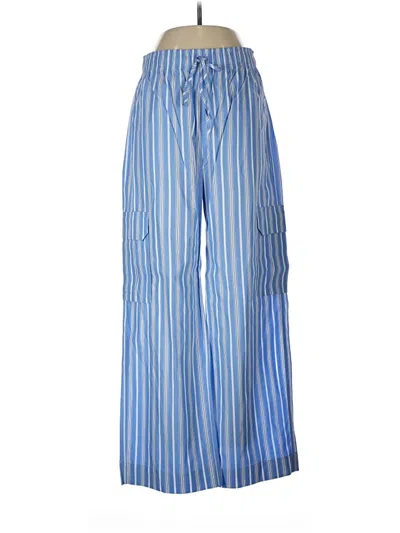 Mng Casual Pants In Blue