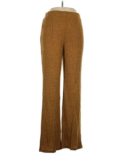 Pre-owned Mng Casual Pants In Gold