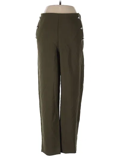 Pre-owned Mng Casual Pants In Green