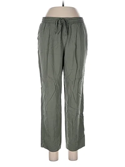 Pre-owned Mng Casual Pants In Green