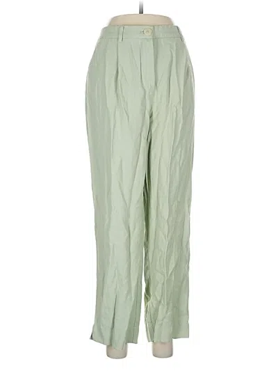 Pre-owned Mng Casual Pants In Green