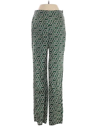 Pre-owned Mng Casual Pants In Green