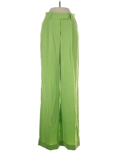 Pre-owned Mng Casual Pants In Green