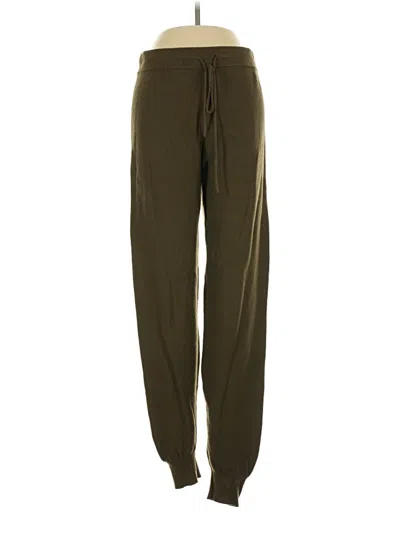 Pre-owned Mng Casual Pants In Green