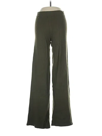 Pre-owned Mng Casual Pants In Green
