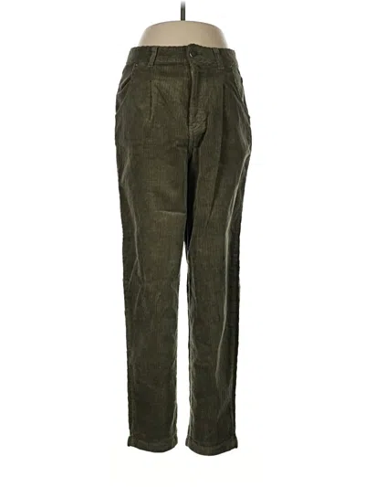 Pre-owned Mng Casual Pants In Green