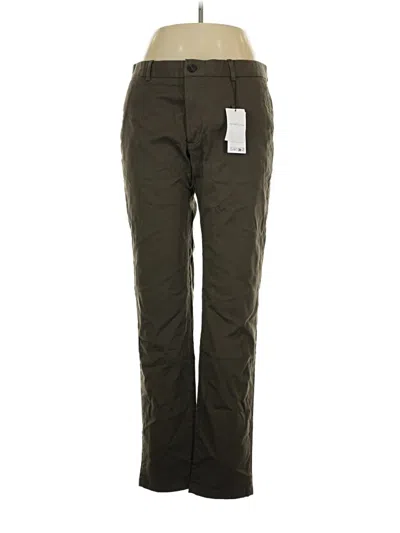 Pre-owned Mng Casual Pants In Green