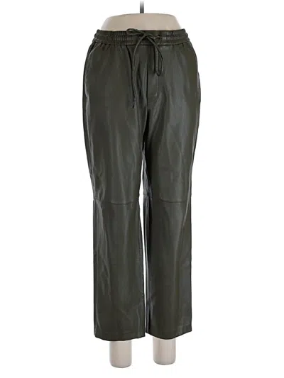 Pre-owned Mng Casual Pants In Green