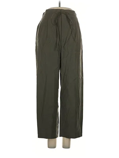 Pre-owned Mng Casual Pants In Green