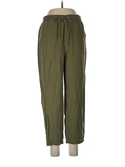 Pre-owned Mng Casual Pants In Green