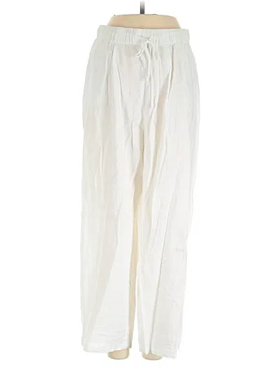 Pre-owned Mng Casual Pants In Ivory