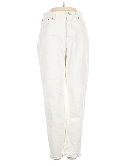 Pre-owned Mng Casual Pants In Ivory