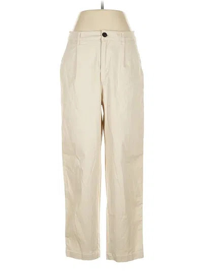 Pre-owned Mng Casual Pants In Ivory