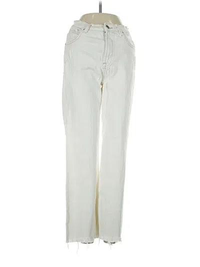 Pre-owned Mng Casual Pants In Ivory