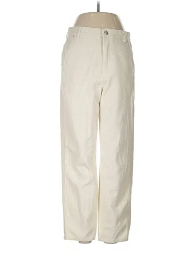 Pre-owned Mng Casual Pants In Ivory