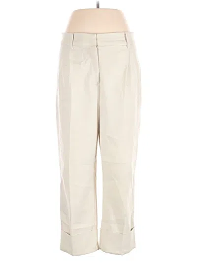 Pre-owned Mng Casual Pants In Ivory