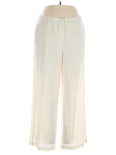 Pre-owned Mng Casual Pants In Ivory