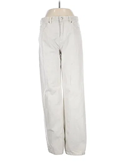 Pre-owned Mng Casual Pants In Ivory