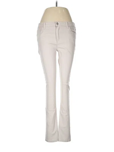 Pre-owned Mng Casual Pants In Ivory