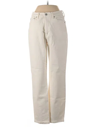 Pre-owned Mng Casual Pants In Ivory
