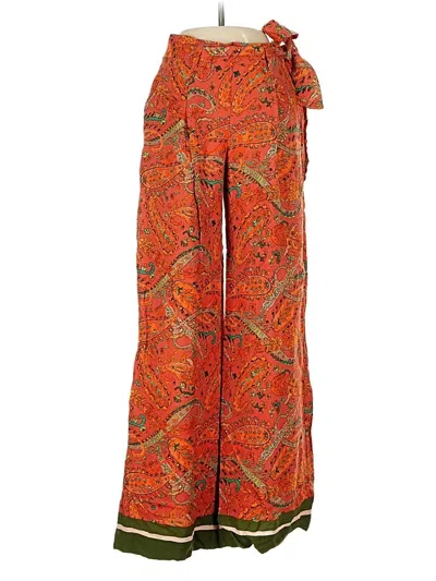 Pre-owned Mng Casual Pants In Orange