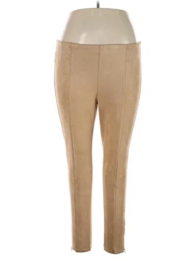 Pre-owned Mng Casual Pants In Tan