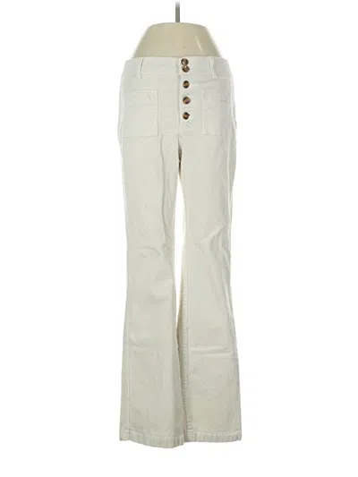 Pre-owned Mng Casual Pants In White