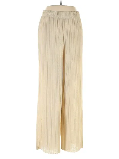 Pre-owned Mng Casual Pants In White