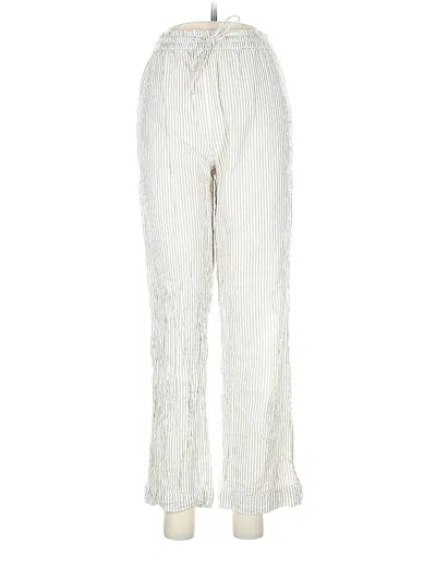 Pre-owned Mng Casual Pants In White