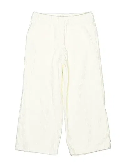 Pre-owned Mng Kids' Casual Pants In White