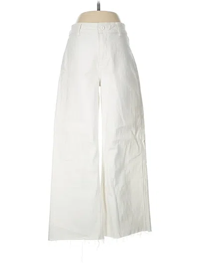 Pre-owned Mng Casual Pants In White