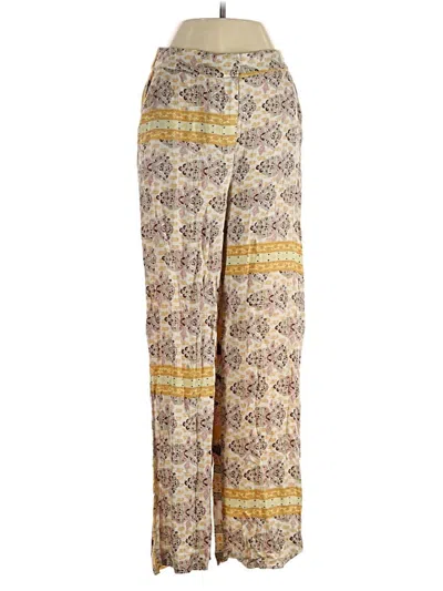 Pre-owned Mng Casual Pants In Yellow