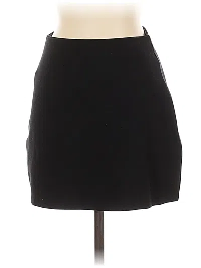 Pre-owned Mng Casual Skirt In Black