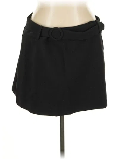 Pre-owned Mng Casual Skirt In Black