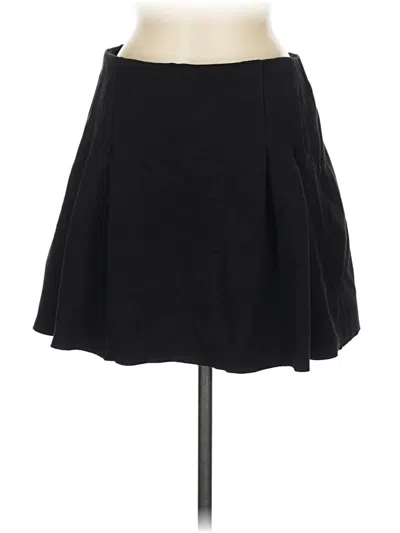 Pre-owned Mng Casual Skirt In Black