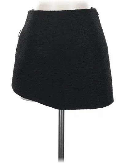 Pre-owned Mng Casual Skirt In Black