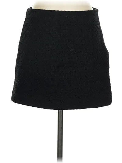 Pre-owned Mng Casual Skirt In Black