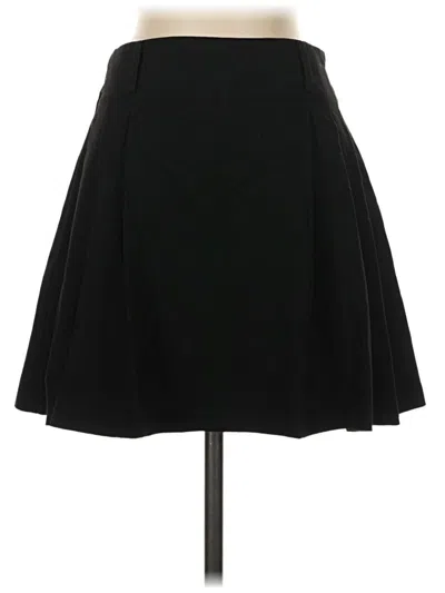Pre-owned Mng Casual Skirt In Black