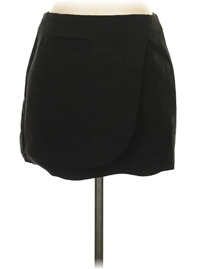 Pre-owned Mng Casual Skirt In Black
