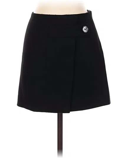 Pre-owned Mng Casual Skirt In Black